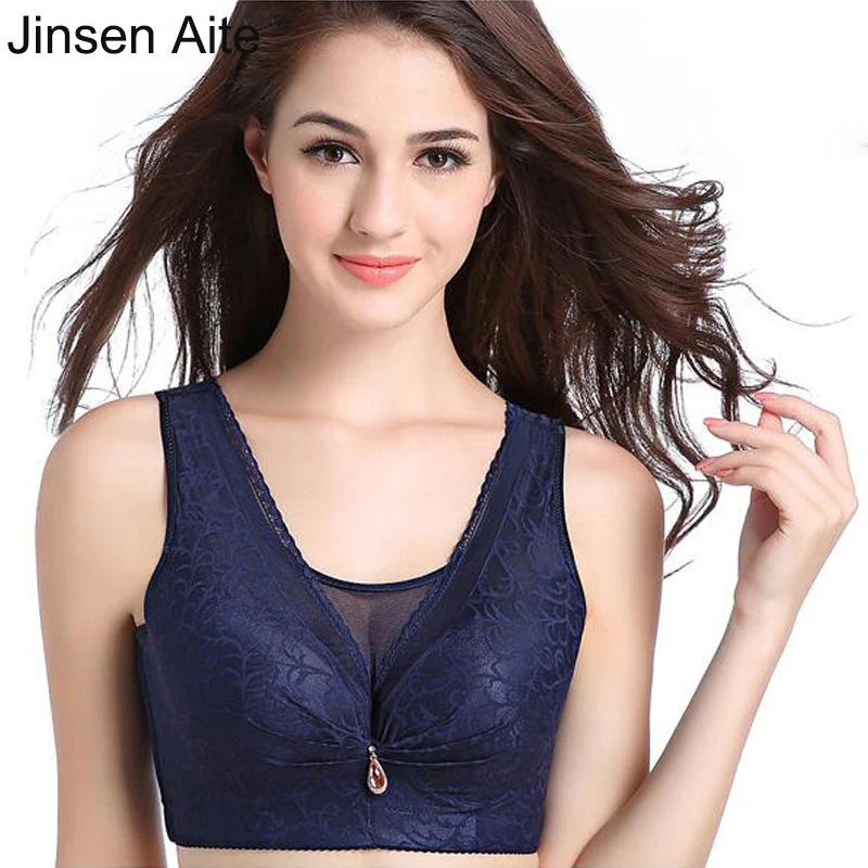 Jinsen Aite Plus Size New Womens Lace Underwire Push Up Bra Sexy 