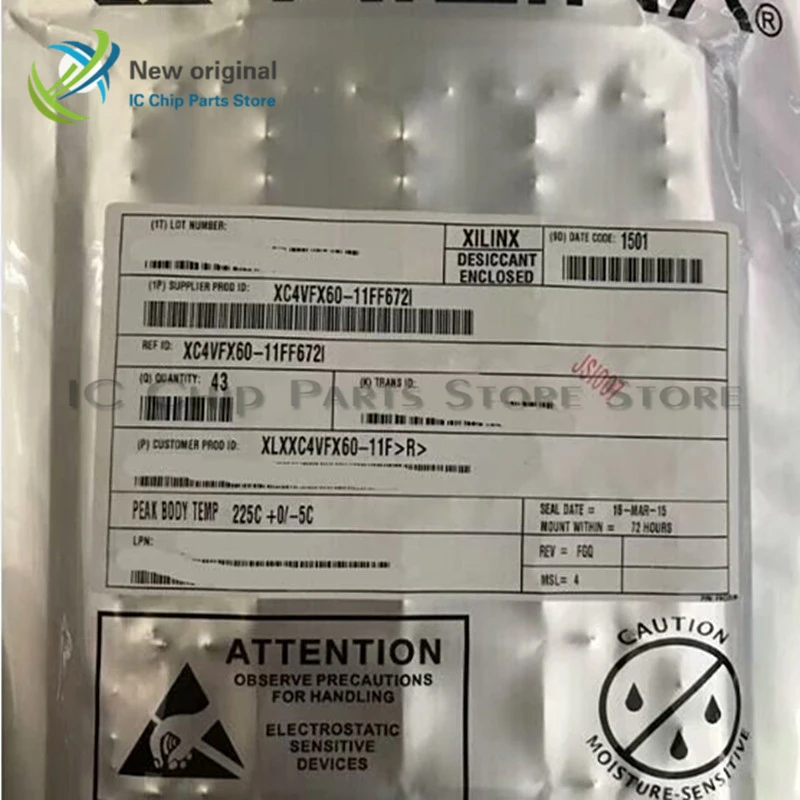 (1piece) XC4VFX60-11FF672I BGA 100% Original integrated IC chip, In Stock