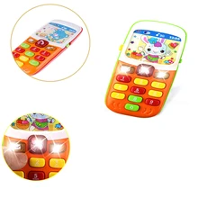 Мини милый детский, для мобильного телефона, мобильного телефона, развивающие игрушки, музыкальный инструмент для ребенка, электронный телефон, музыкальная игрушка