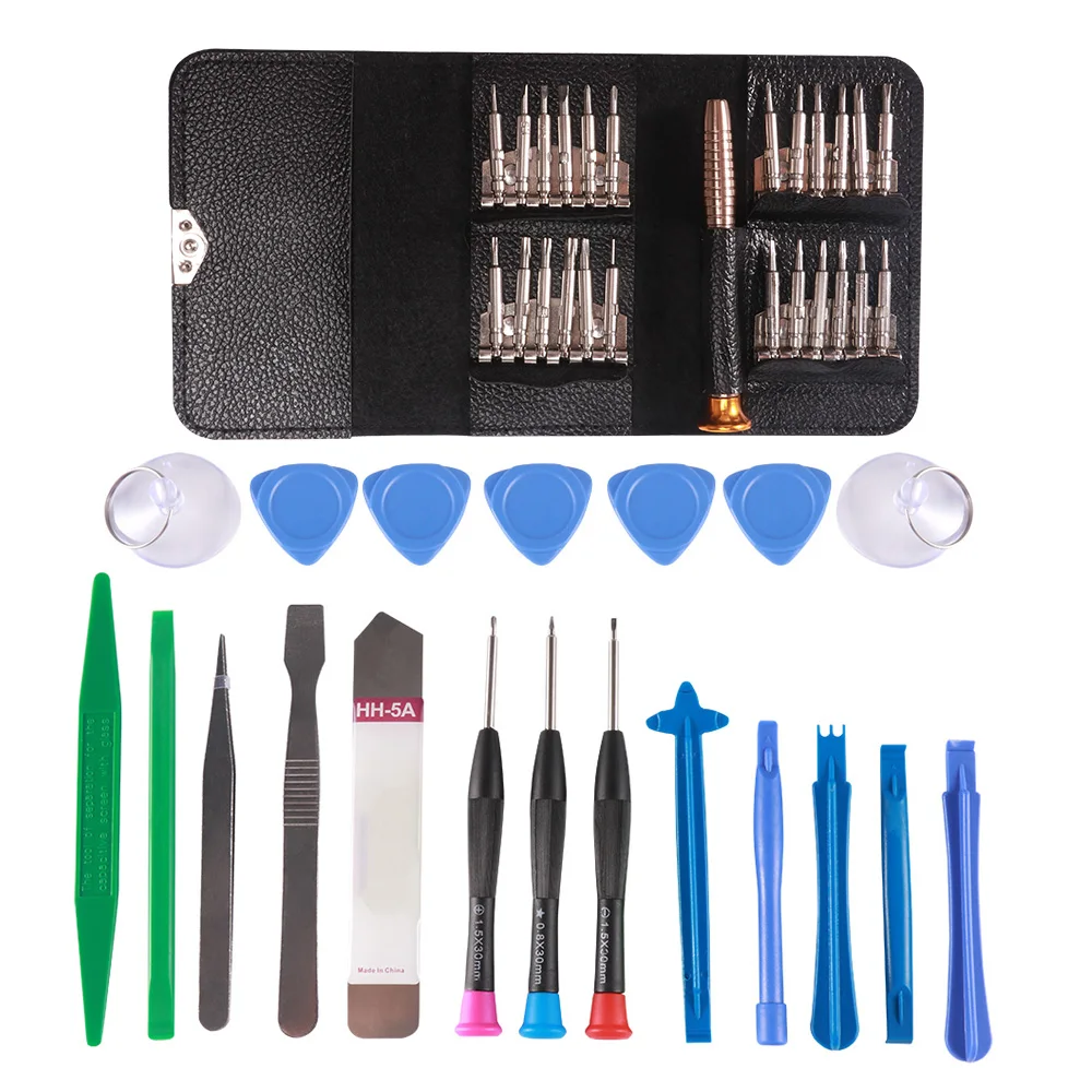 

46 in 1 Mobile Phone Repair Tool Kit for iPhone iPad Xiaomi Tablet PC Small Toys Hand Tools Set Pry Opening Screwdriver