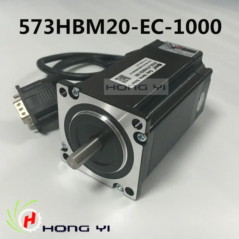 

Leadshine Closed Loop servo Drive HBS507 is 3-phase servo motor 573HBM20-EC-1000 with 1000 line encoder HBS57 new version