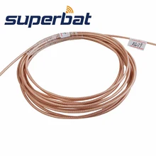 Superbat RF коаксиальный кабель в комплект поставки входит адаптер M17/94-RG179/50 футов коаксиальный кабель