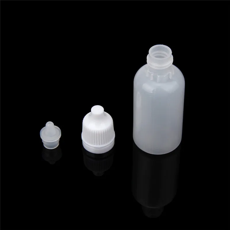 B#100 шт 20 мл пустые пластиковые сжимаемые бутылки-капельницы жидкая капельница для глаз#1027* CC