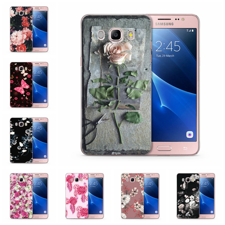 Чехол для samsung Galaxy A3 A5 2016 2015 2017 prime J1 J3 J5 J7 TPU разноцветный мягкий с рисунком чехол