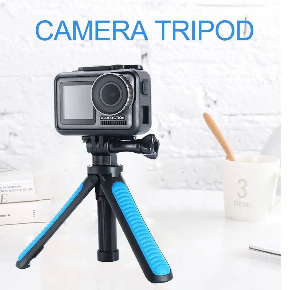 

For DJI OSMO ACTION Vlog Camera Portable Sport Camera Handle Tripod & Tripod Extension Rod Vlog Accessories For Dji Osmo Action