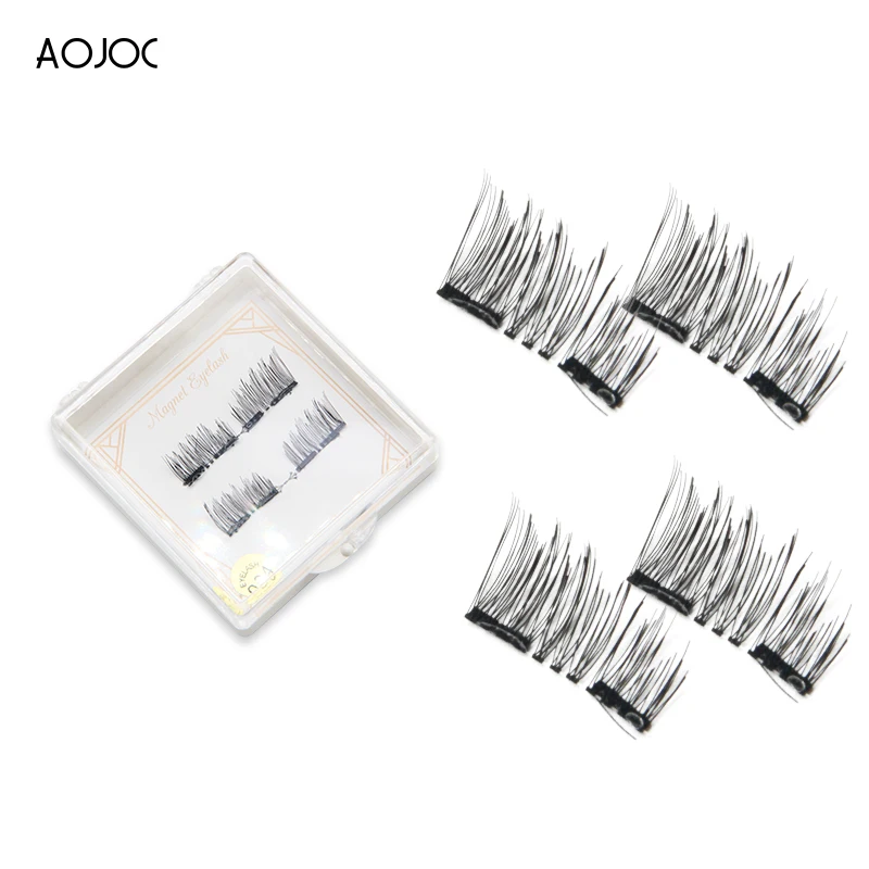 

wholesale Eye Lash Extension lash lift kit volume eyelash extensions Magnetic eyelashes 3D false eyelashes with 3 magnets cilios