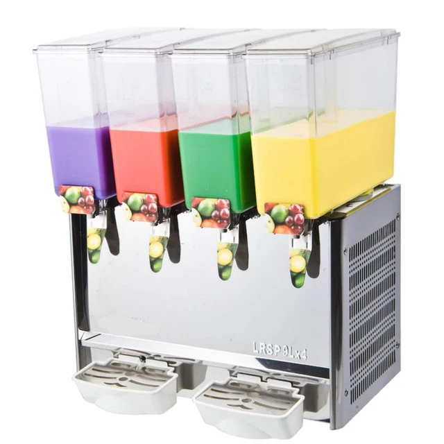Buy 9L Four Tank Commercial Juice Dispenser Machine