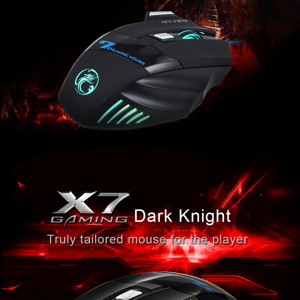 Wired Gaming Keyboard and Mouse Set