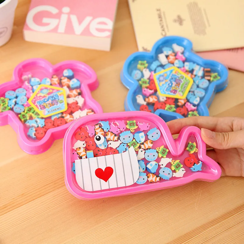 Cartoon Cute Animal Rabbit Octopus Jellyfish Dolphin Fish Cat Turtle