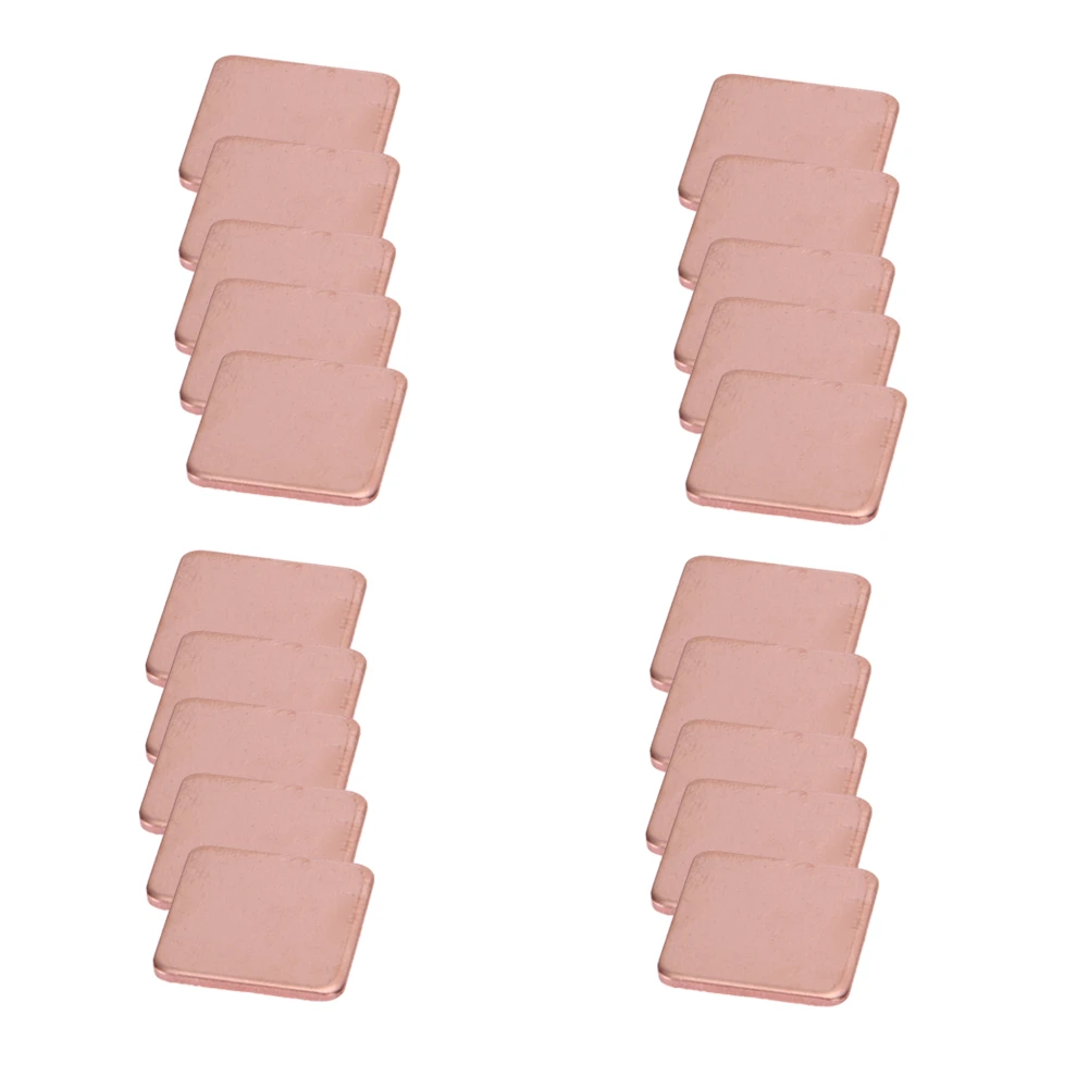 Heatsink Pure Copper Shim Thermal Pads Copper Heatsink Shims Laptop