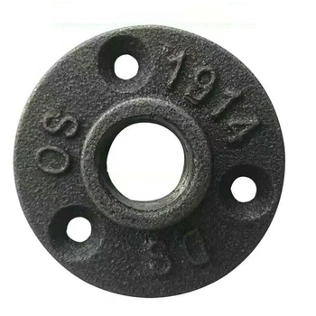 

Cast Iron Pipe Flange 16 pcs/lot 3/4 inch Iron Floor Flange Seat Classic Floor Base Flange Retro Crafts Pipe Fittings