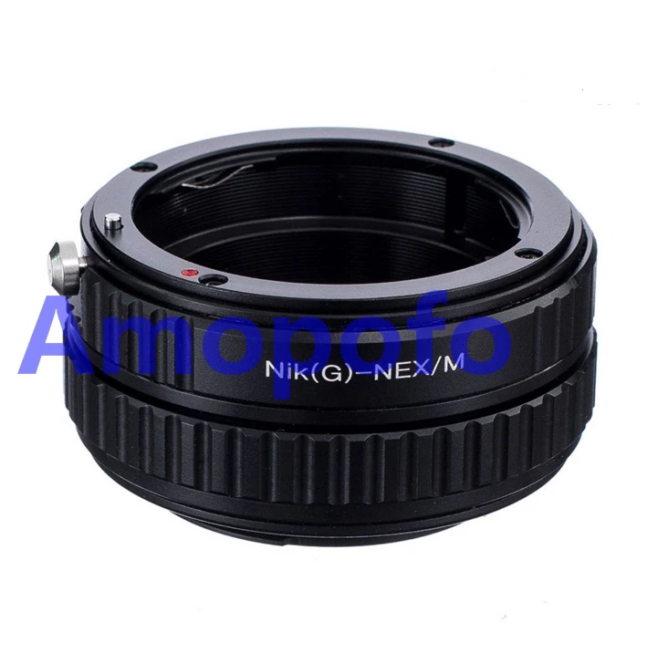 Amopofo для Nikon G NEX/M Адаптер F AF S объектив SonyE Крепление NEX макро фокусировка Helicoid A6000