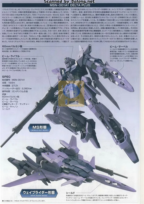Bandai Gundam 1 144 Hguc 115 Delta Msn 001a1 Plus Modelo Kit Envio Gratis Gundam Model Gundam Salegundam Seed Destiny Bandai Aliexpress