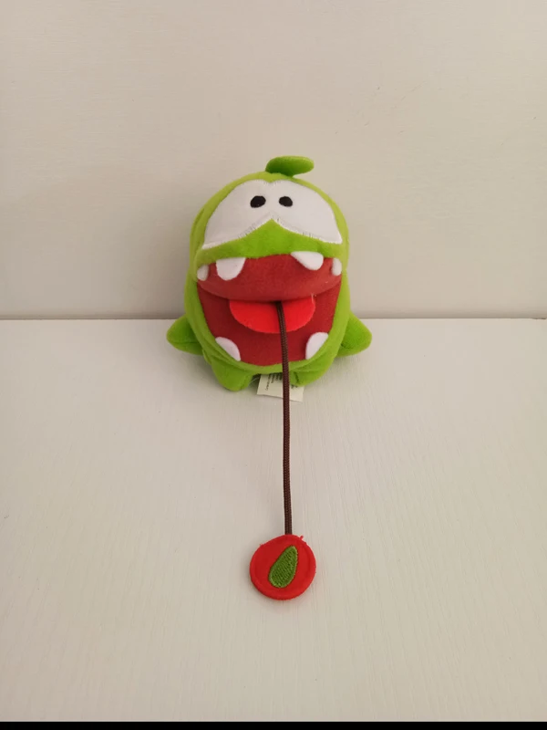 

Rare Cut the Rope Om Nom 10cm CUTE Plush Doll Stuffed TOY BEST GIFT