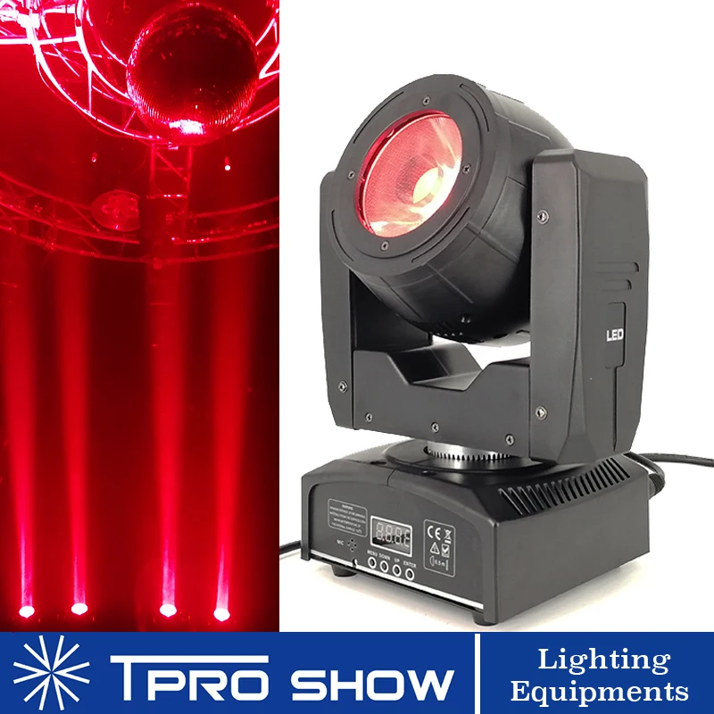  Moving Head 60W LED Lyre Beam Projector Osram Lamp Mini Stage Light Dmx Sound Auto Control for Club
