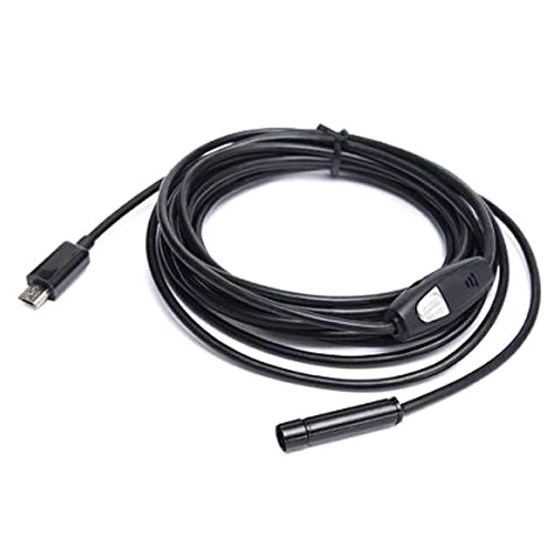 

2 Packs 1M 6 LED 7mm Waterproof Lens Android Endoscope Tube Camera Channel Camera Inspection Camera Borescope Camera