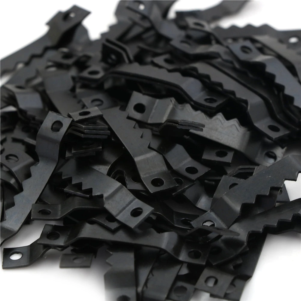 10 x Picture Frame Hooks Saw Tooth Sawtooth Black Metal Hangers 40*7MM 10 x Picture Frame Hooks Saw Tooth Sawtooth Black Metal Hangers 40*7MM