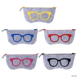 Цветные солнечные очки чехол для Для женщин Для мужчин очки шкатулка войлочная футляр для солнечных очков футляры для очков для Для мужчин