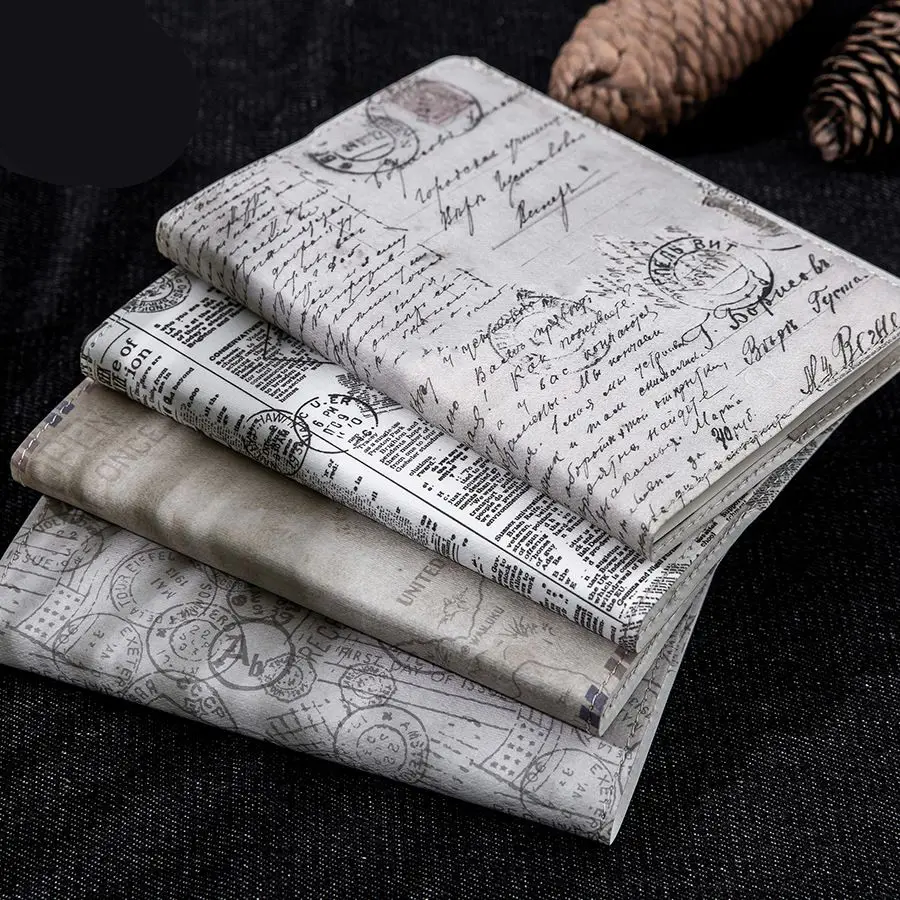 

Vintage Traveller Journal The Stamps Fashion Portable Notebook 15.8*11cm 192P Undated Diary Gift 20018