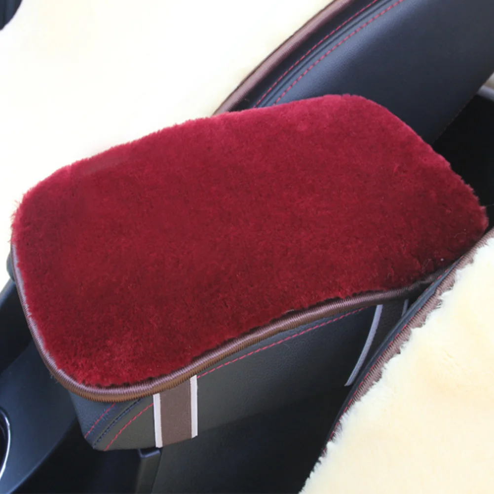 

Car Armrest Pad Seat Cover Auto Interior Soft Plush Console Dustproof Anti Scratch Protection Center Box Universal Cushion Mat