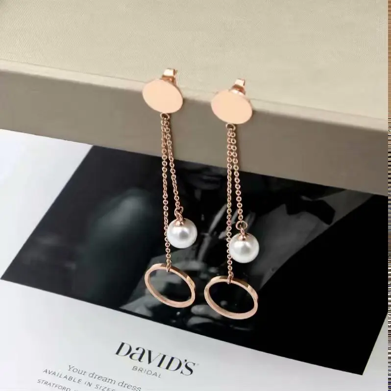 

L-42 2019 hot start jewelry Special polishing stainless steel sparkling star charm earrings for women jewelry gift