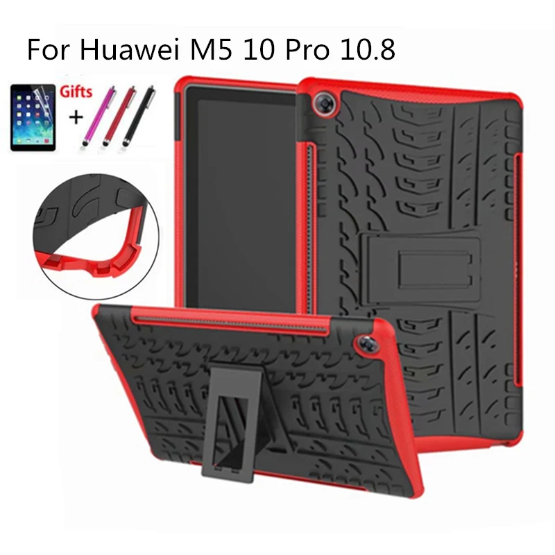 

For Huawei Mediapad M5 Pro Ultra Thin Mix TPU+ PC back hard cover For Huawei M5 10.8'' case stand Mediapad 10.8 CMR-AL09 CMR-W09