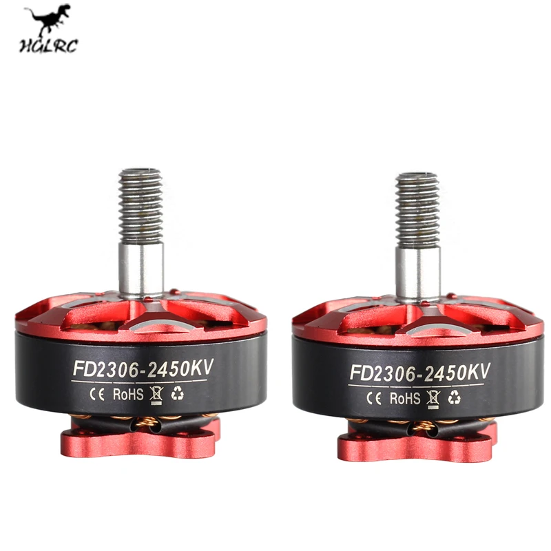 

1/2 PCS HGLRC Forward FD2306 2306 2450KV 3-4S / 1600KV 5-6S Brushless Motor for RC Drone FPV Racing Spare Parts Accessories