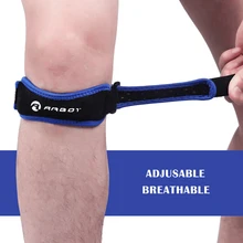 1 шт. Колено Надколенник наколенник поддержка Strape Brace Регулируемый амортизация компрессионный наколенник Pad рукав для баскетбола