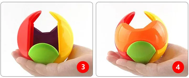 3D puzzles for kids children ABS assembly brain teasers