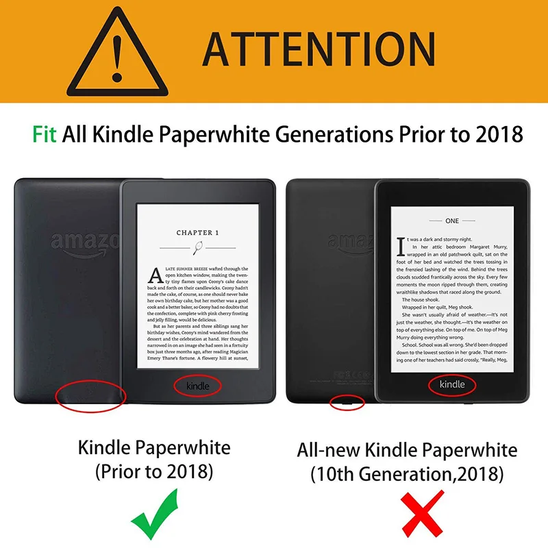 Чехол AROITA для Kindle Paperwhite(7 поколение-2012/2013// выпуск) Электронные книги Кронштейн ручной портативный защитный чехол