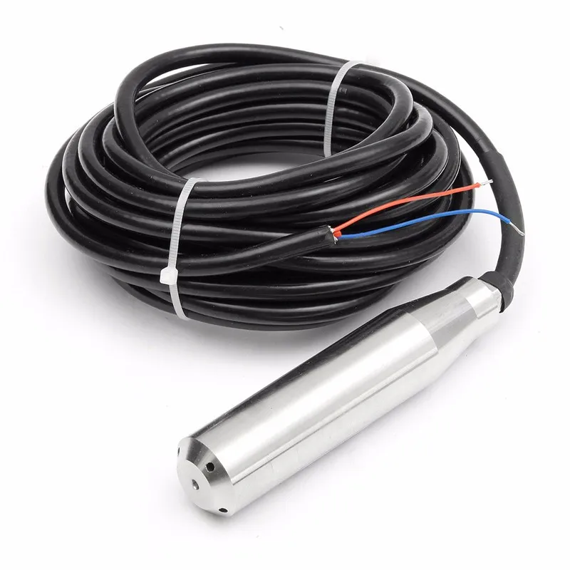 

1PC New Arrival Submersible Water Level Transmitter Level Transducer Sensor 6m Cable Electronic Water Level Sensors