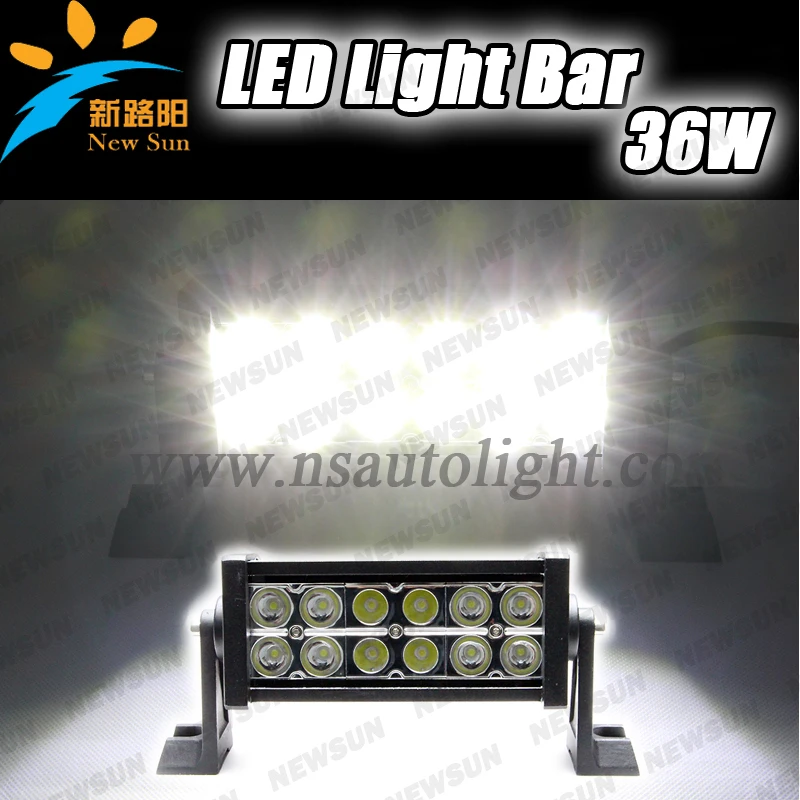

Completely new Waterproof 7.5'' Epsitar led light bar off road, HOT SALE 36W Off Road LED Light Bar,LED Work Light Bar 10~30V