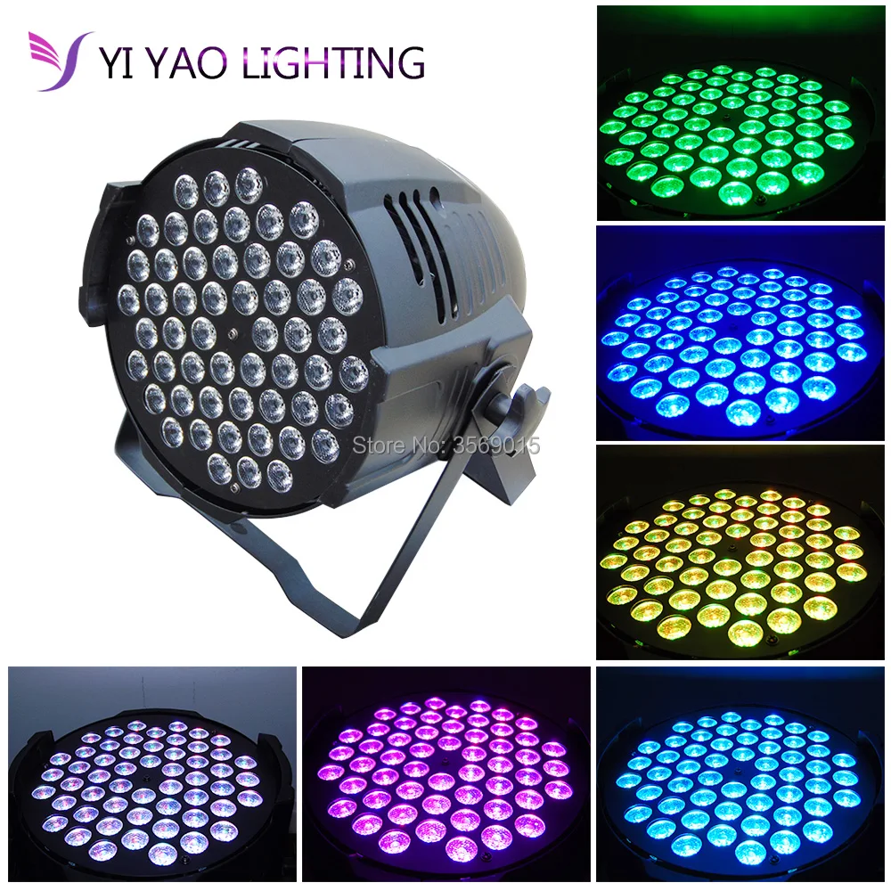 

LED Cast aluminum Par 54x3W rgb 3in1 Lighting DMX512 Controller Party Dj Disco Bar Strobe