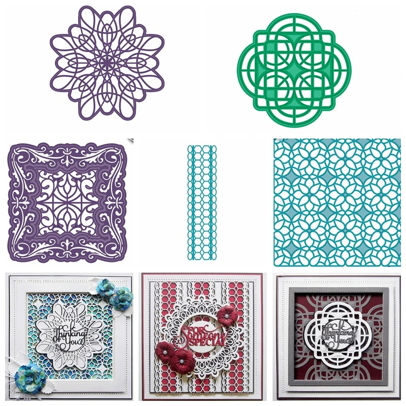 

Basic Beauty Frame Metal Cutting Dies Stencils 2018 For DIY Scrapbooking Decorative Embossing Handcraft Die Cutting Template