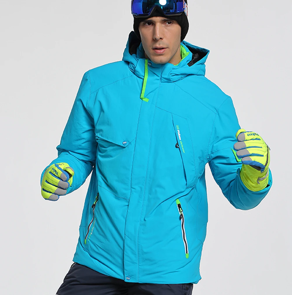 Los hombres de esquí chaqueta de Snowboard impermeable a prueba de viento de Camping senderismo al aire libre los hombres de la chaqueta de la capa caliente invierno ropa-35 grados Los hombres de esquí chaqueta de Snowboard impermeable a prueba de viento de Camping senderismo al aire libre los hombres de la chaqueta de la capa caliente invierno ropa-35 grados