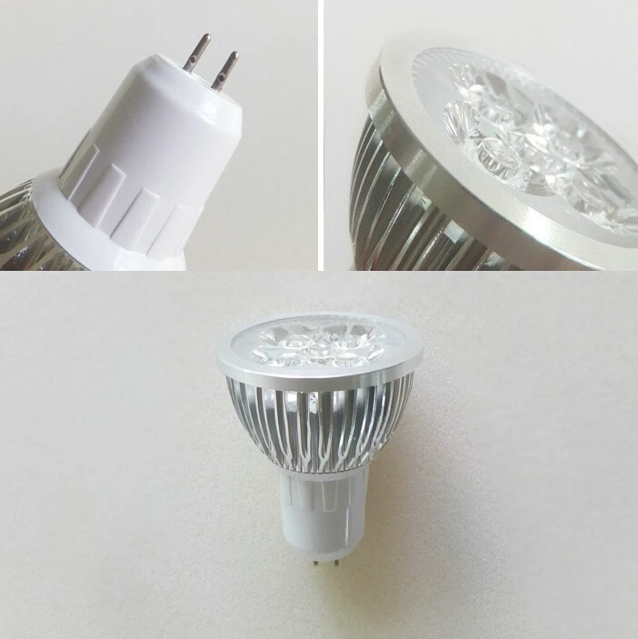 GU10 led 12 Вт 4*3 gu 10 Светодиодная лампа с регулировкой яркости светодиодный прожектор