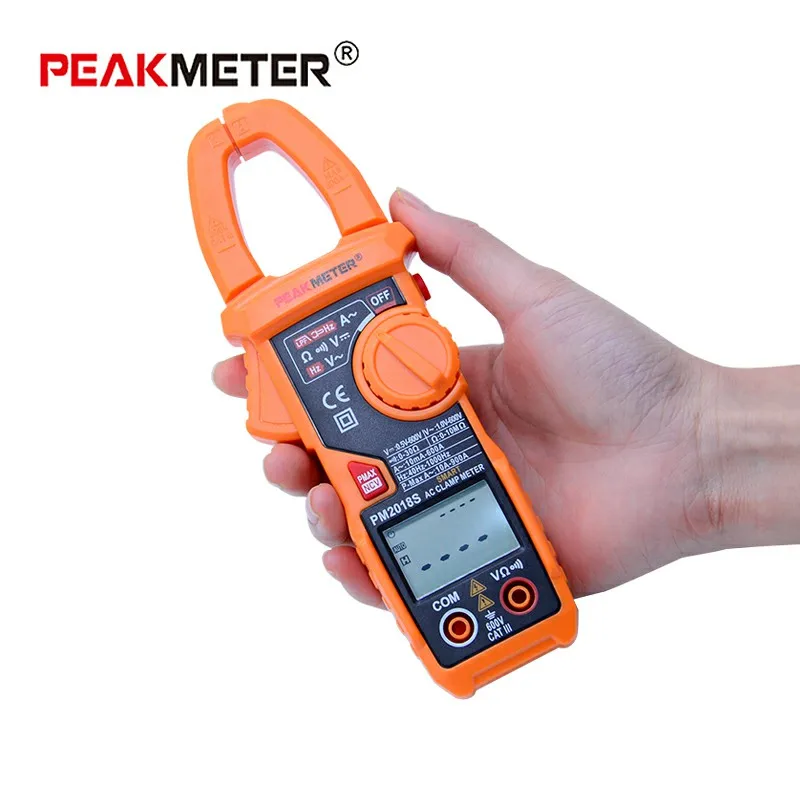 Портативный Умный Цифровой мультиметр переменного тока PEAKMETER PM2018S измеритель