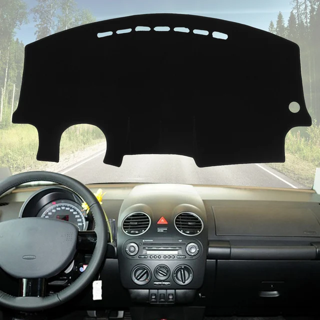 for Volkswagen for Beetle 1998 2010 Black Dashboard Cover Dash Mat Pad