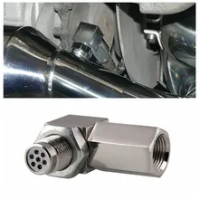 90 градусов O2 кислородный фиксатор для датчика света двигателя CEL Check Bung мини каталитический преобразователь автомобильные аксессуары