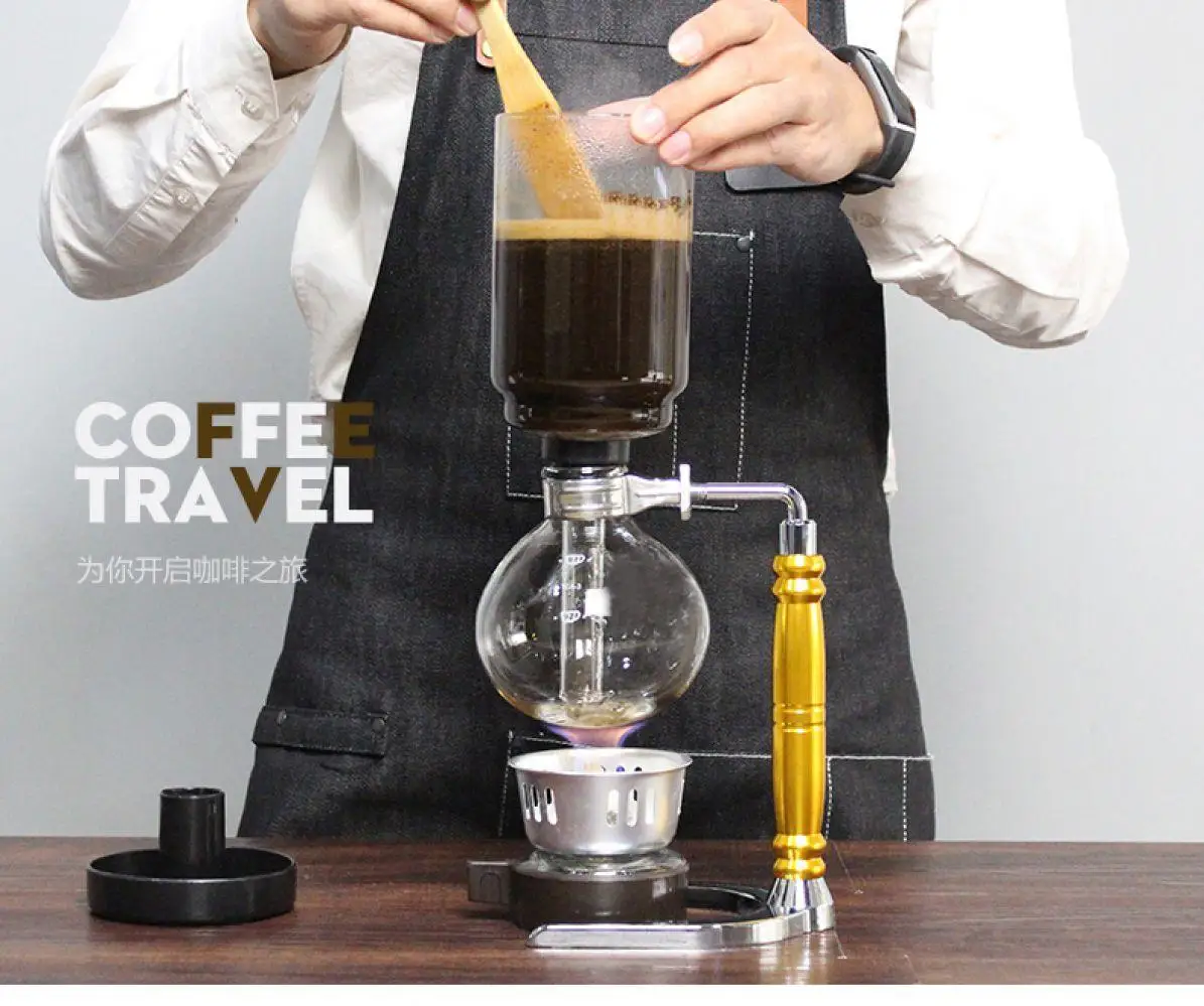 Термос для кофе японский стиль кофеварка с сифоном чай сифонная колба вакуумная Кофеварка стеклянный Тип кофе машинный фильтр чашки