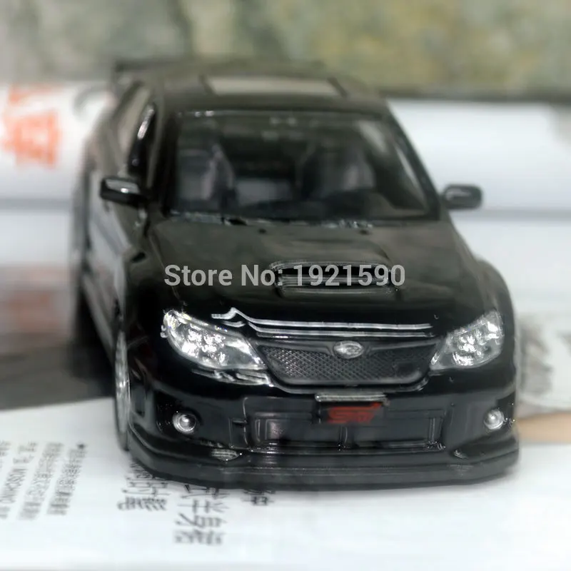 UNI 1/36 масштабные автомобильные игрушки Япония Subaru STI литье под давлением металлическая модель автомобиля для подарка/коллекции/детей