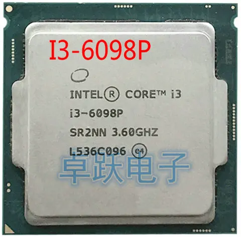 

Intel I3-6098P Dual-Core 3.6GHz LGA1151 CPU Processor I3 6098P free shipping