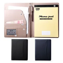 Мужская Многофункциональная Кожаная Папка A4 блокнот с несколькими карманами черный коричневый бизнес папка для записей Кожаная Сумка для документов