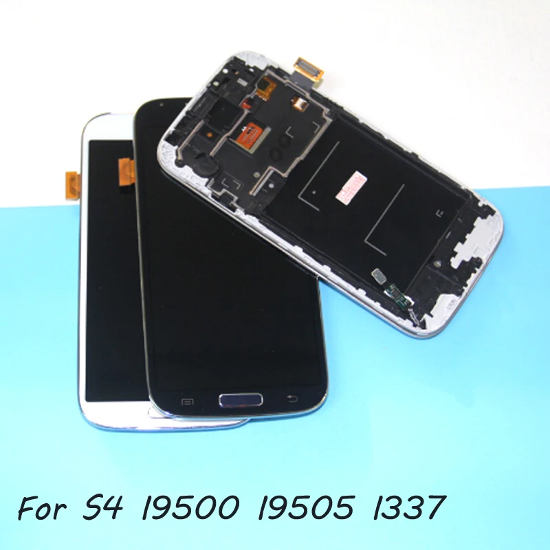 Сменный ЖК дисплей для Samsung Galaxy S4 i9500 сенсорный экран дигитайзер i9505 i337