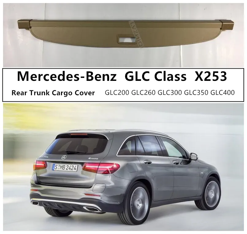 Багажник заднего багажника для Mercedes-Benz GLC Class X253 2016 2017 2018 2019 2020 21