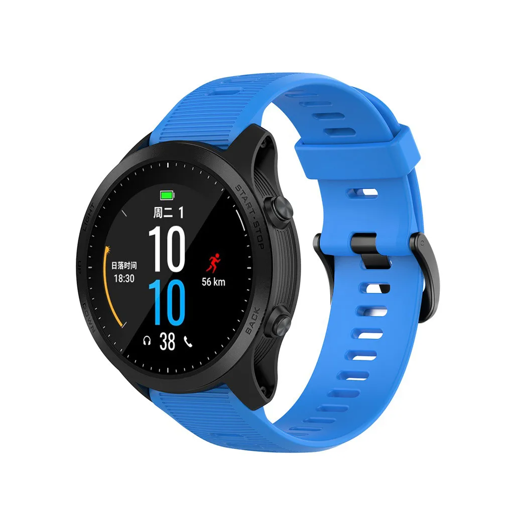 Силиконовый ремешок для Garmin Forerunner 945/935/Fenix 5/Plus