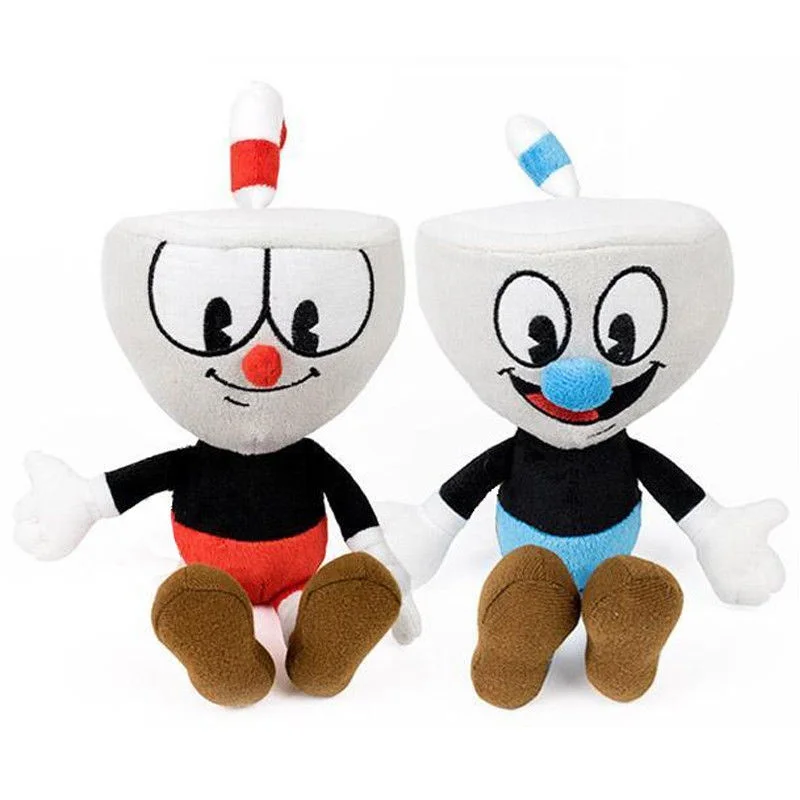 23 см Cuphead плюшевые игрушки мягкие куклы Mugman Boss the Devil Legendary Chalice для детей
