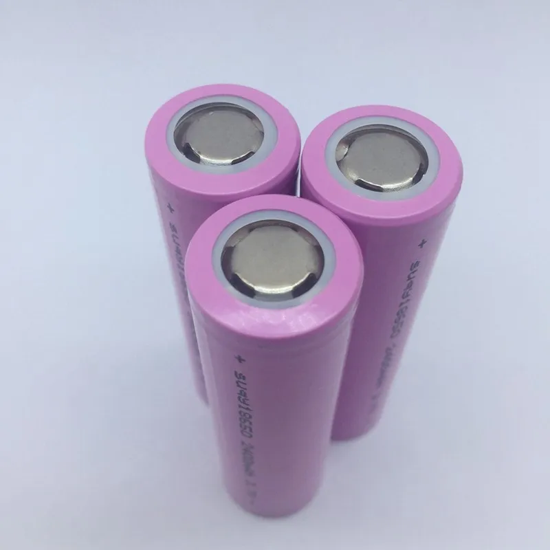 Suqy 12/18/20/24/30/36/40 шт. 18650 2400mah 3,7 v батарея аккумулятор 18650 Перезаряжаемые мА/ч. аккумулятор