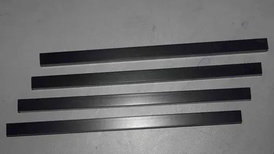 

4 Black Aluminum Square Tube 13x 13mm x 250mm Multicopter Multi-copter arm frame