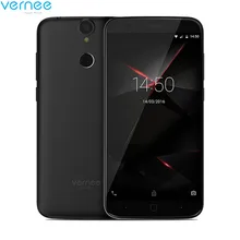 Vernee тор 5 “HD 4 Г LTE Мобильный Телефон MTK6753 Окта-ядерный Android 7.0 Сотовые Телефоны 3 Г RAM 16 Г ROM Dual SIM Отпечатков Пальцев Смартфон